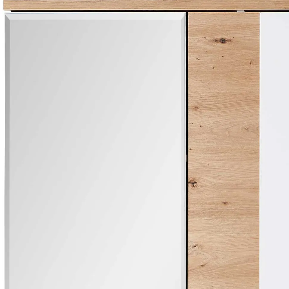 80x200x38 cm Garderobenschrank mit zwei Türen - Symbrosia