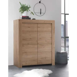 110x140x42 cm Highboard 4-türig - Karika