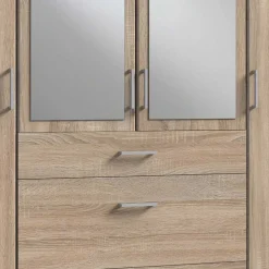179x199x58 cm Kleiderschrank mit Spiegeln modern - Citerna