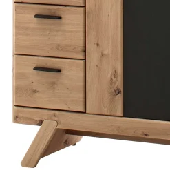 89x103x44 cm Kommode in Holzdekor Eiche - Larinca