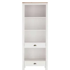 75x205x40 cm Landhausregal in Weiß - Canarius