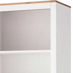 75x205x40 cm Landhausregal in Weiß - Canarius