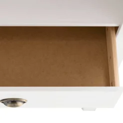 75x205x40 cm Landhausregal in Weiß - Canarius