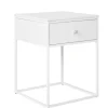 40x55x40 cm Nachttisch in Weiß - Vignola
