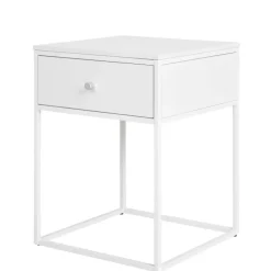 40x55x40 cm Nachttisch in Weiß - Vignola