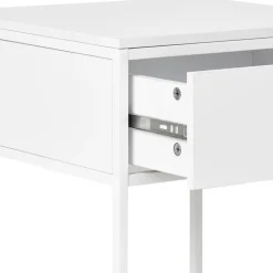 40x55x40 cm Nachttisch in Weiß - Vignola