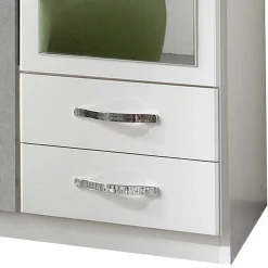 91x199x58 cm Schlafzimmerschrank in Weiß - Hotti