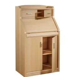 67x120x44 cm Schranksekretär in Buche Natur - Tablona