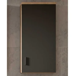 37x75x25 cm 1-türiger Bad Oberschrank modern - Steikun
