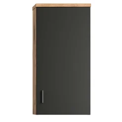 37x75x25 cm 1-türiger Bad Oberschrank modern - Steikun