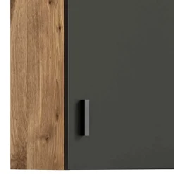 37x75x25 cm 1-türiger Bad Oberschrank modern - Steikun