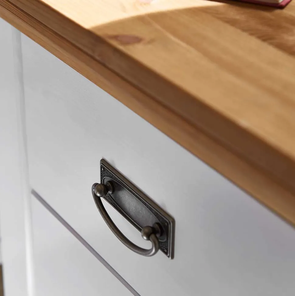 106x91x50 Country Style Kommode zweifarbig - Sibiuta