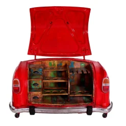 168x80x72 Design Bar Schrank in Auto Optik - Rabbia