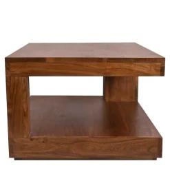 90x40x60 Design Couchtisch aus massivem Holz - Macherie
