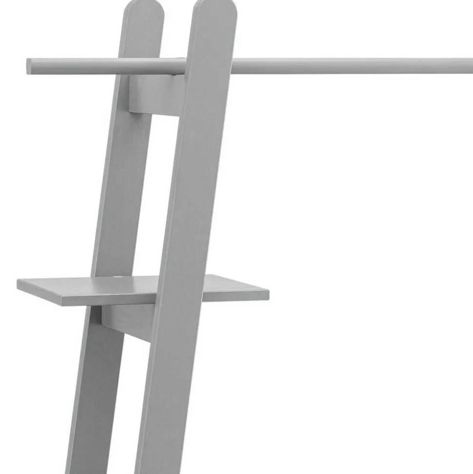 118x168x40 Design Garderobe in Grau aus Holz - Fyona