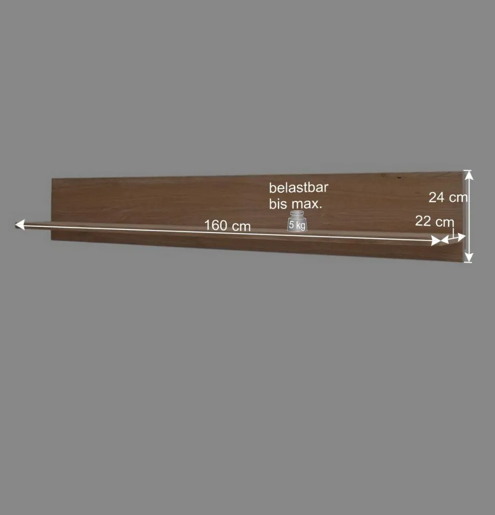 104x123x37 Design Highboard aus Holz & MDF - Assela