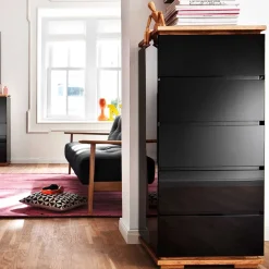 51x115x40 Design Hochkommode in Hochglanz - Ercurs