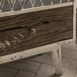 55x105x40 Design Hochkommode mit sieben Schubladen - Moonshine