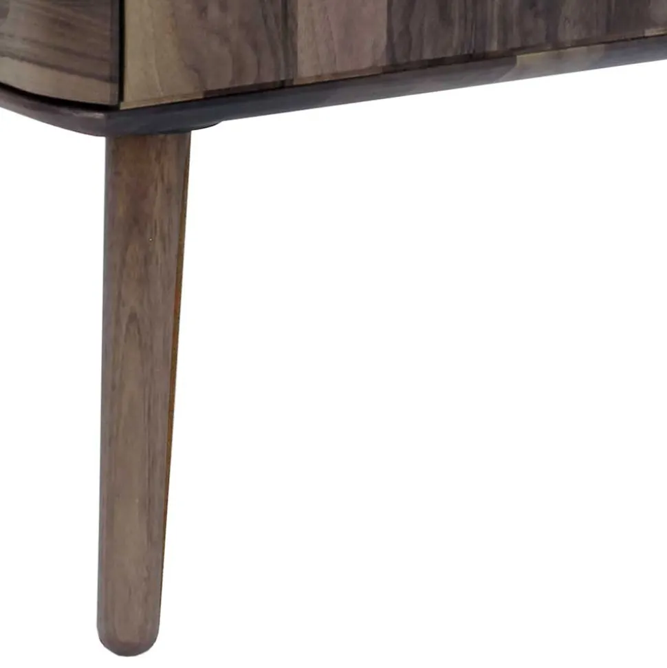 120x78x40 Design Kommode aus Nussbaum - Rivossa