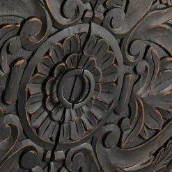 110x190x45 Design Schrank mit Schnitzereien - Jenn