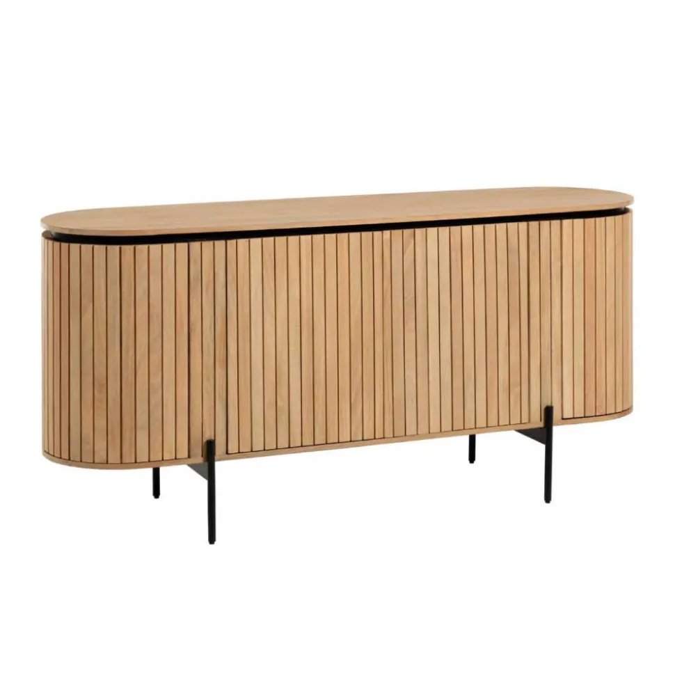 170x81x50 Design Sideboard in ovaler Form - Ilvenda