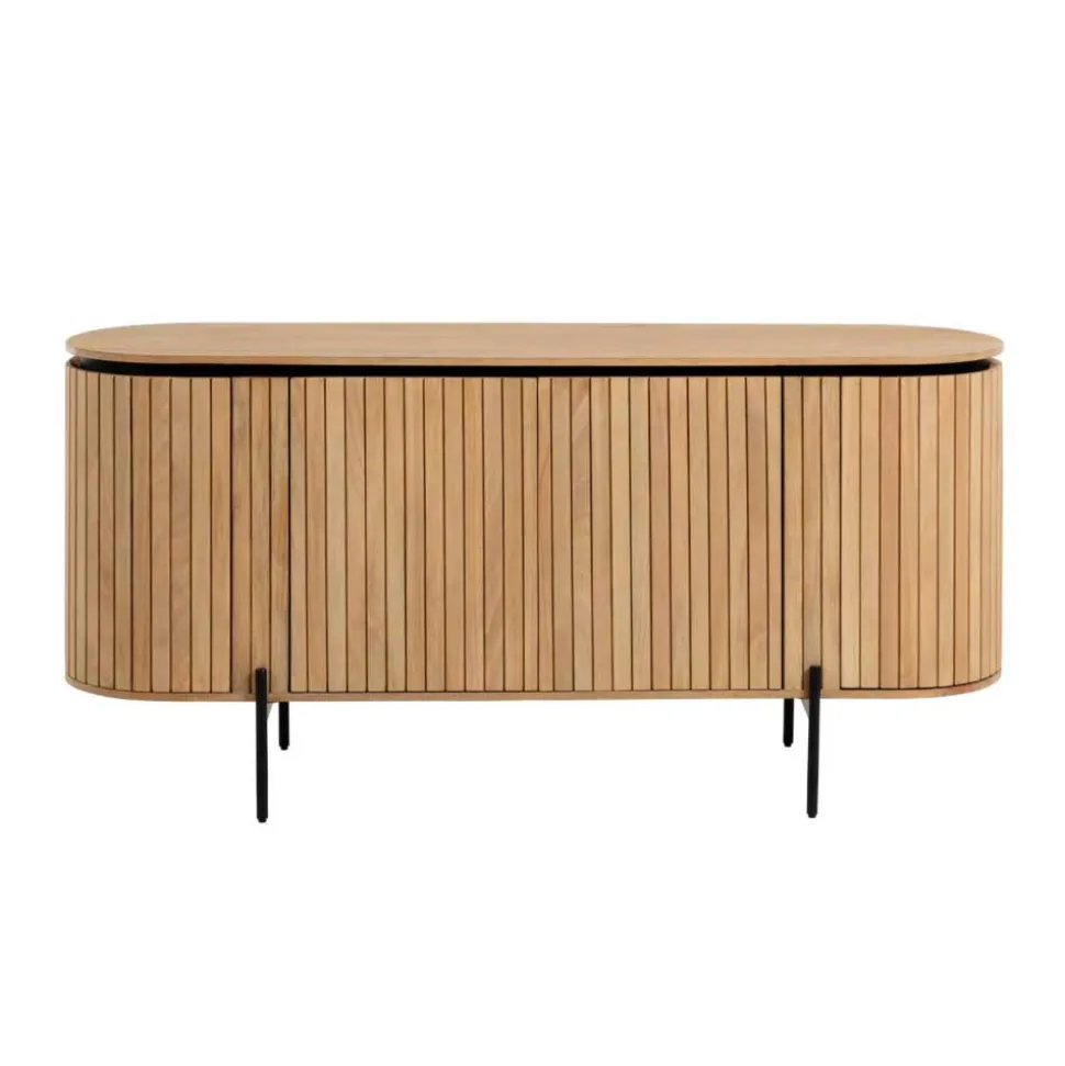 170x81x50 Design Sideboard in ovaler Form - Ilvenda