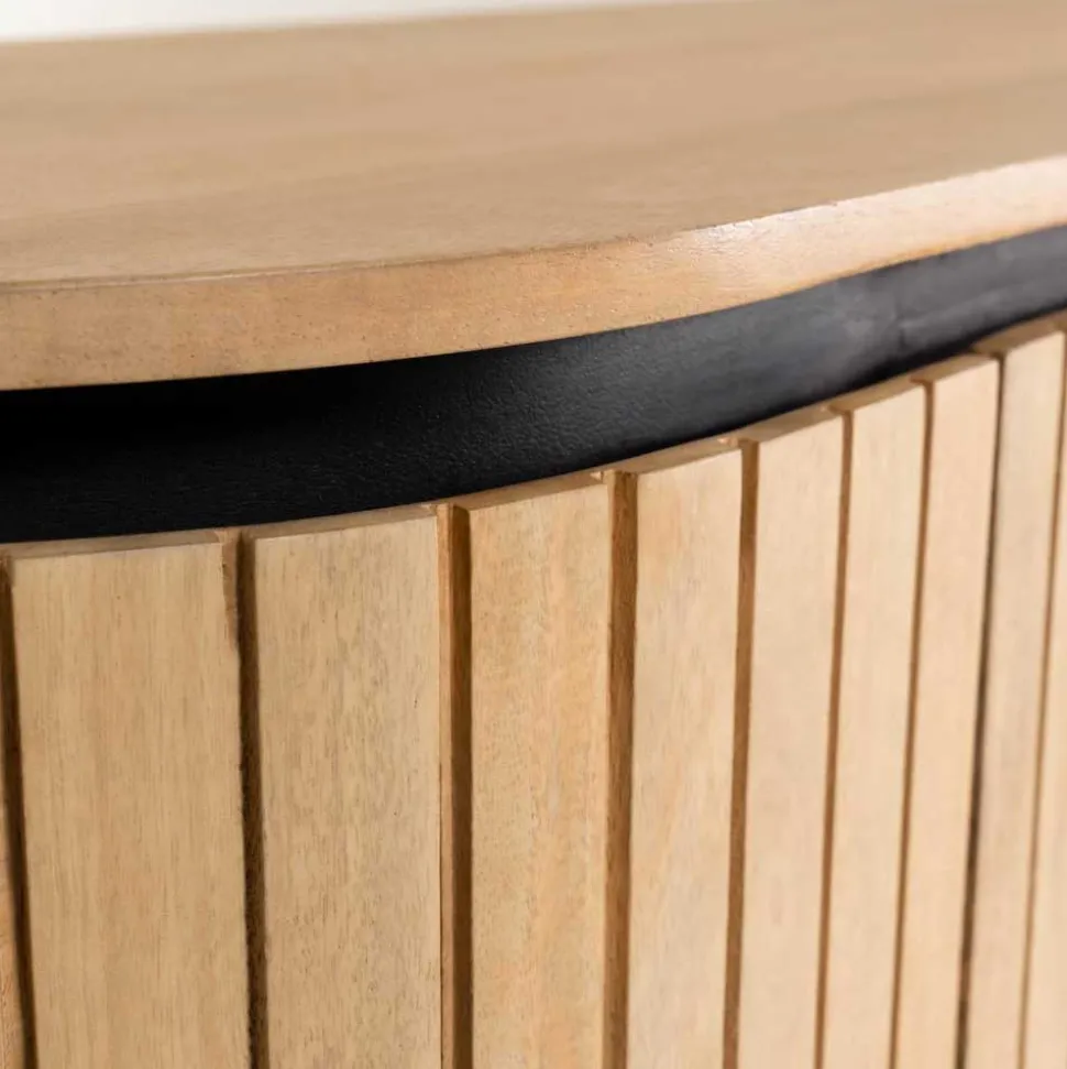 170x81x50 Design Sideboard in ovaler Form - Ilvenda