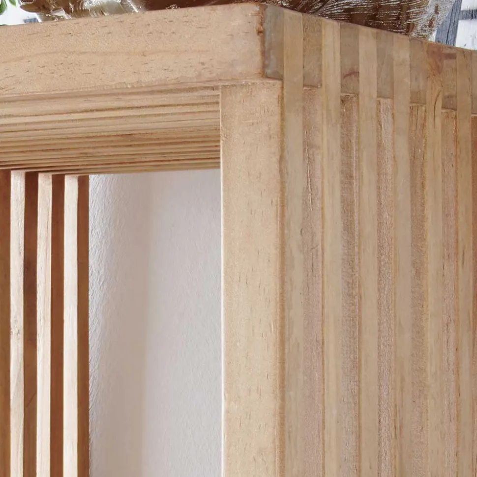 40x40x40 Design Würfelregal aus Teak massiv - Ariean