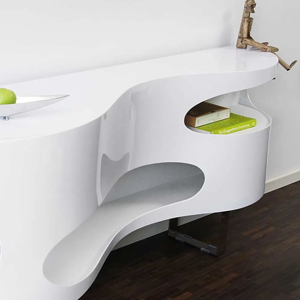 200x60x50 Designer Sideboard mit vier Fächern - Scarula