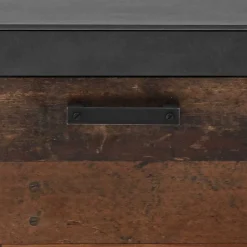 80x44x42 Dielenbank mit Klappe & Sockelgestell - Timuras