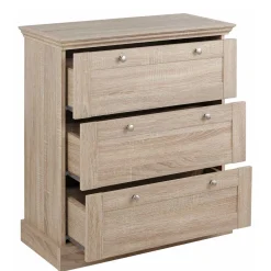 75x80x35 Dielenkommode in Holznachbildung Eiche - Onjedda