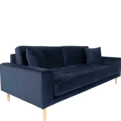 210x78x93 3er Wohnzimmercouch im Skandi Design - Sulcan