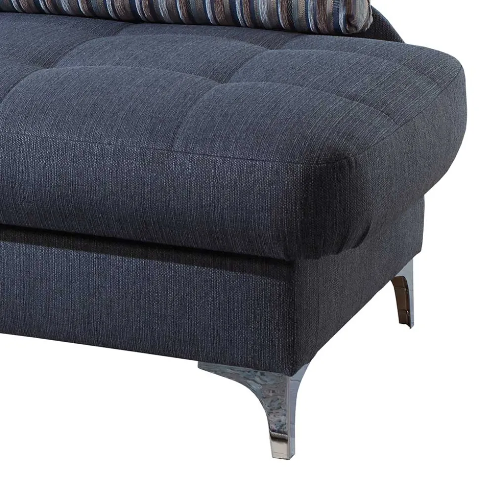 182x79x86 Federkern Schlafsofa in Blau - Curtici