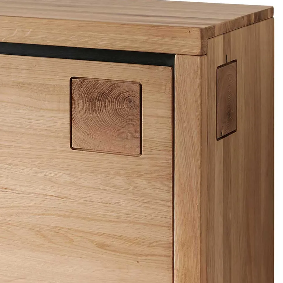 170x56x40 Fernsehboard aus Wildeiche Massivholz - Embleys