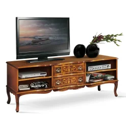 158x60x37 Fernsehunterschrank im Barockstil - Motiz