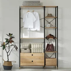 128x210x30 Garderobe im Industry und Loft Stil - Melks