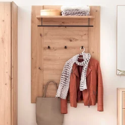 85x122x27 Garderobe in Eiche Nachbildung - Larinca