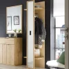 50x198x38 Garderobe mit Spiegel - Vardriva