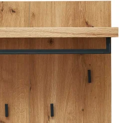 70x108x31 Garderobenpaneel mit durchgehender Rückwand - Elprisca