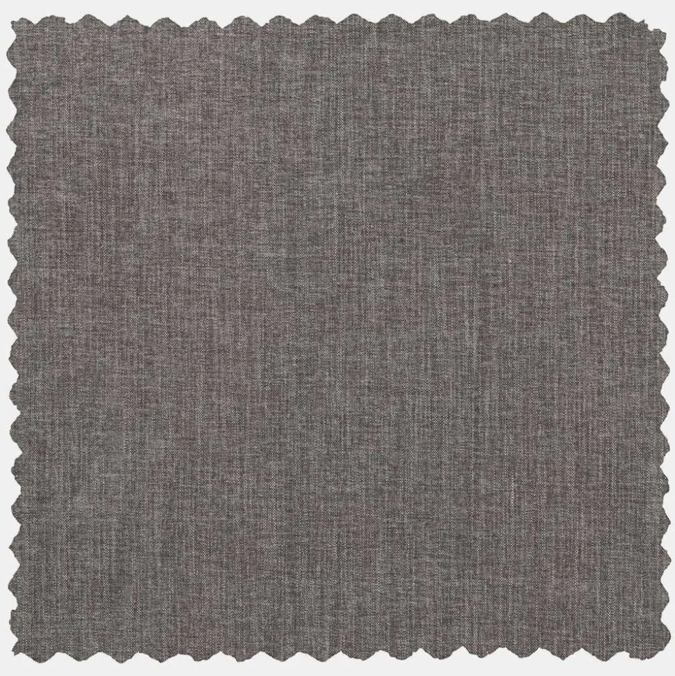 98x44x90 Gepolsterter Hocker in Grau - Luosa