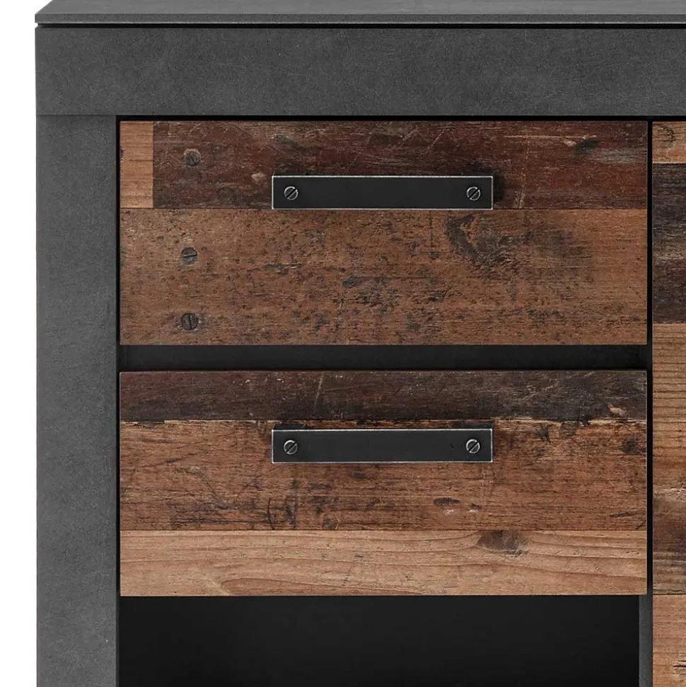 92x104x40 Highboard mit 2 Fächern - Timuras