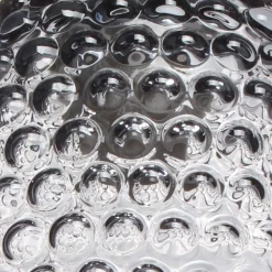 15x34x15 Hängeleuchte mit Glas Schirm in Grau - You