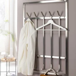 60x100x8 Hängende Garderobe aus Metall - modern - Marano