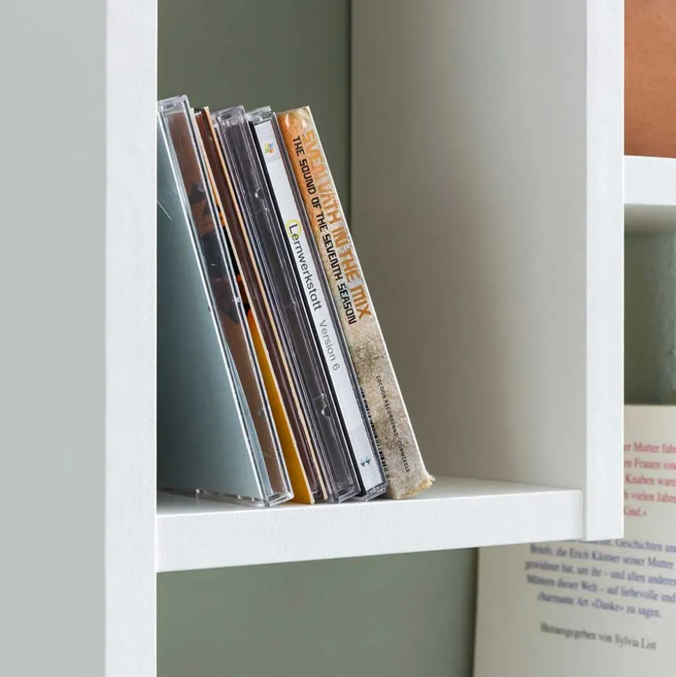 36x90x14 Hängendes Regal mit fünf Fächern - Hank I