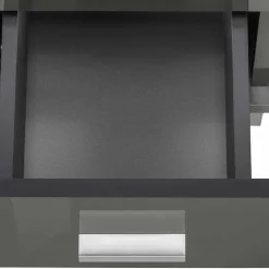 60x90x30 Hochglanz Badschrank in Grau - Ulivia