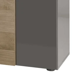 181x59x44 Hochglanz TV Unterschrank in Grau - Eracosta