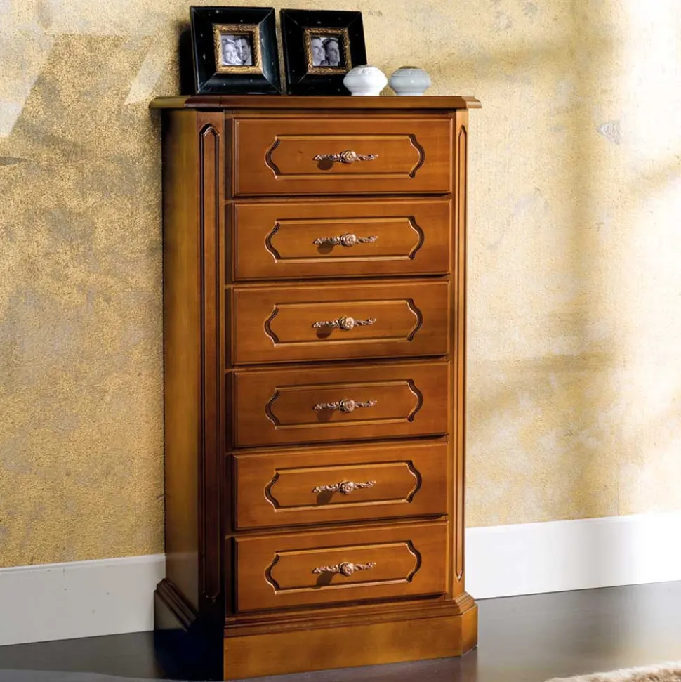 60x105x36 Hochkommode im klassischen Stil - Gestrov