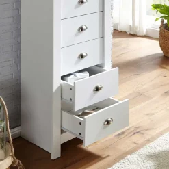 53x114x39 Hochkommode mit fünf Schubladen - Intora