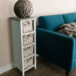 31x89x31 Hochkommode mit vier Körben - Galiferia