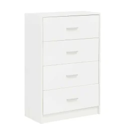 60x90x30 Hochkommode mit vier Schubladen - Hank